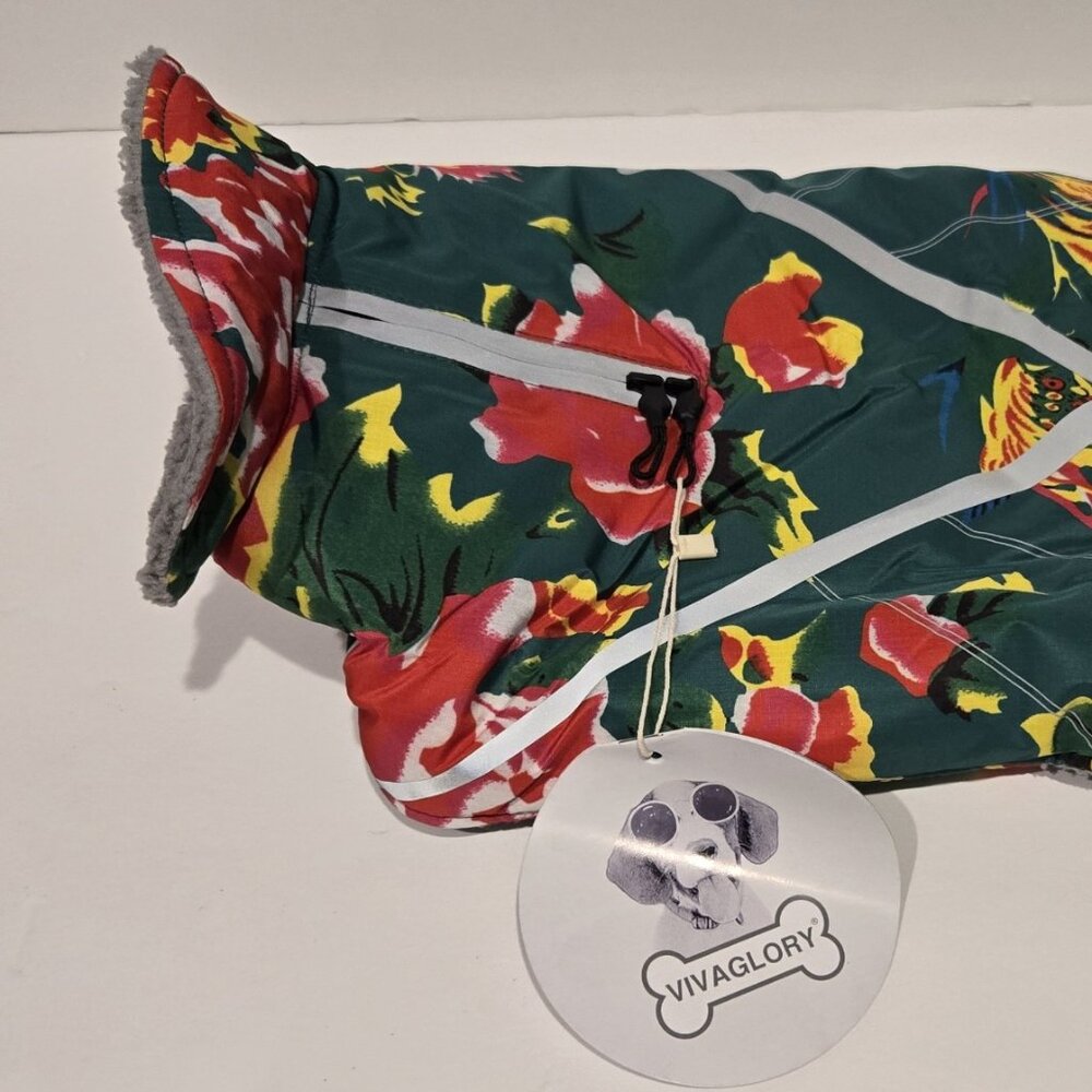 VIVAGLORY Snowrap Dog Coat, for Winter, Cold Weather. Reflective Water Resistant